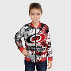 Детский бомбер 3D Каролина Харрикейнз - фото 2