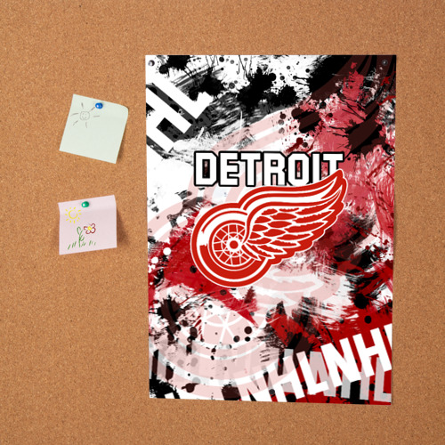 Постер Детройт Ред Уингз - фото 2