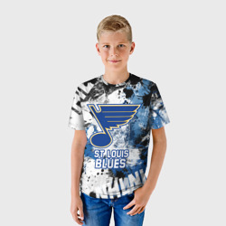 Детская футболка 3D Сент-Луис Блюз - фото 2