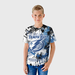 Детская футболка 3D Тампа-Бэй Лайтнинг - фото 2