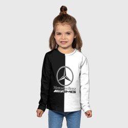 Детский лонгслив 3D Mercedes-Benz - фото 2