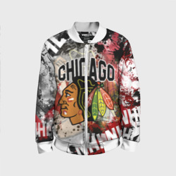 Детский бомбер 3D Chicago Blackhawks