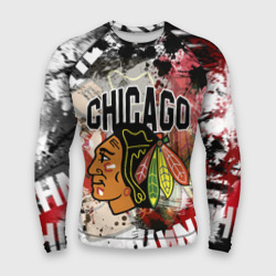 Мужской рашгард 3D Chicago Blackhawks