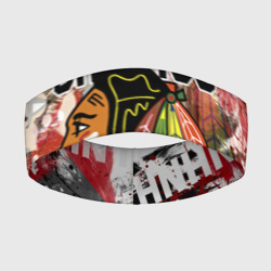 Повязка на голову 3D Chicago Blackhawks