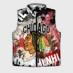 Мужской жилет утепленный 3D Chicago Blackhawks