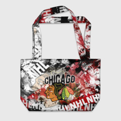 Пляжная сумка 3D Chicago Blackhawks