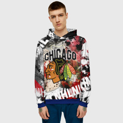 Мужская толстовка 3D Chicago Blackhawks - фото 2