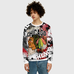 Мужской свитшот 3D Chicago Blackhawks - фото 2