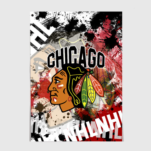 Постер Chicago Blackhawks