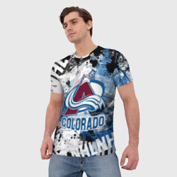 Мужская футболка 3D Колорадо Эвеланш - фото 2