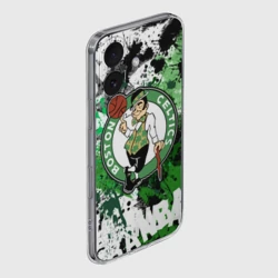 Чехол для iPhone 16 силиконовый с защитой камеры Бостон Селтикс - фото 2