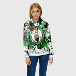 Женская толстовка 3D Бостон Селтикс - фото 2