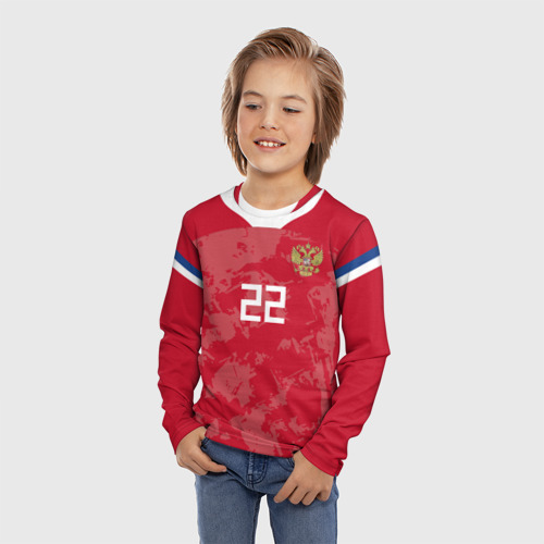 Детский лонгслив 3D Dzyuba home Euro 2020, цвет 3D печать - фото 3