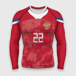 Мужской рашгард 3D Dzyuba home Euro 2020