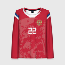 Женский лонгслив 3D Dzyuba home Euro 2020