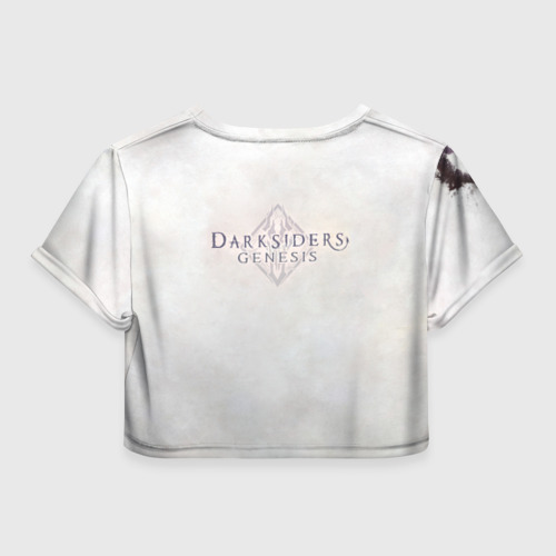 Женская футболка Crop-top 3D Darksiders Genesis, цвет 3D печать - фото 2