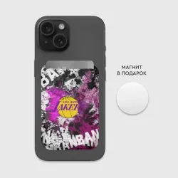 Картхолдер Magsafe магнитный Лос-Анджелес Лейкерс, Los Angeles Lakers - фото 2