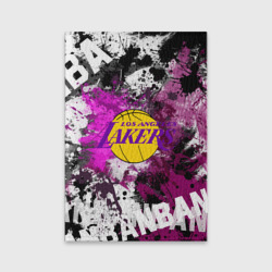 Обложка для паспорта матовая кожа Лос-Анджелес Лейкерс, Los Angeles Lakers