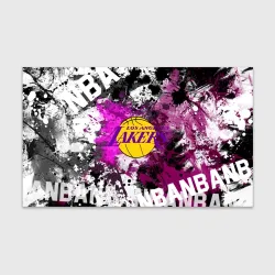 Бумага для упаковки 3D Лос-Анджелес Лейкерс, Los Angeles Lakers