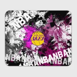 Прямоугольный коврик для мышки Лос-Анджелес Лейкерс, Los Angeles Lakers