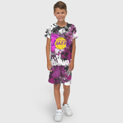 Детский костюм с шортами 3D Лос-Анджелес Лейкерс, Los Angeles Lakers - фото 2