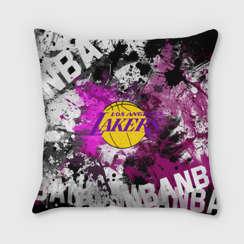 Подушка 3D Лос-Анджелес Лейкерс, Los Angeles Lakers