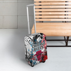 Чехол для чемодана 3D Чикаго Буллз - фото 2