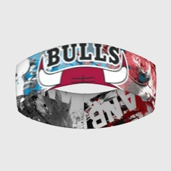 Повязка на голову 3D Чикаго Буллз