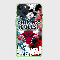 Чехол для iPhone 14 Чикаго Буллз