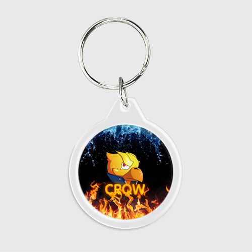 Брелок круглый Crow (Brawl Stars)