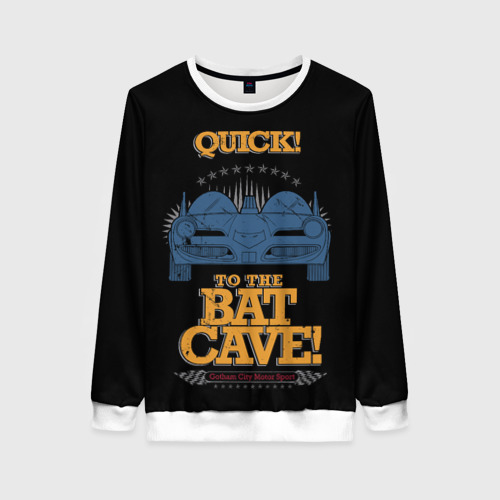 Женский свитшот 3D To The Bat Cave! Фото 01 Женский свитшот 3D To The Bat Cave! Фото 01