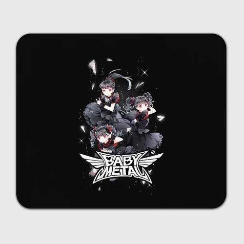Прямоугольный коврик для мышки Babymetal