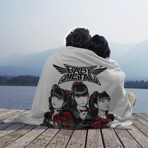 Плед 3D Babymetal, цвет 3D (велсофт) - фото 3