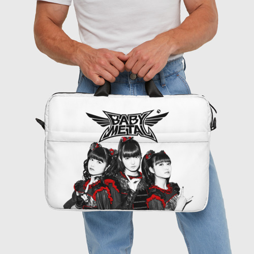 Сумка для ноутбука 3D Babymetal, цвет 3D печать - фото 5