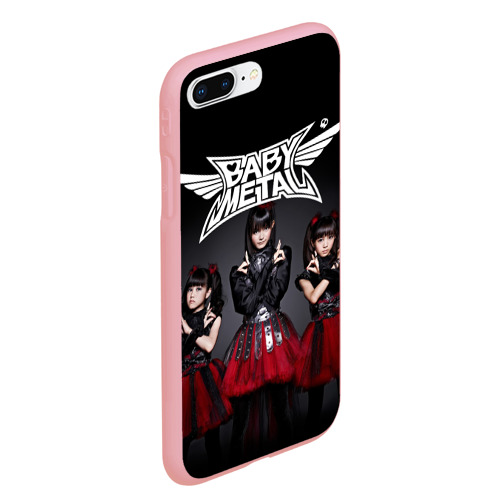 Чехол для iPhone 7Plus/8 Plus матовый Babymetal, цвет баблгам - фото 3