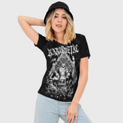 Женская футболка 3D Slim Babymetal - фото 2