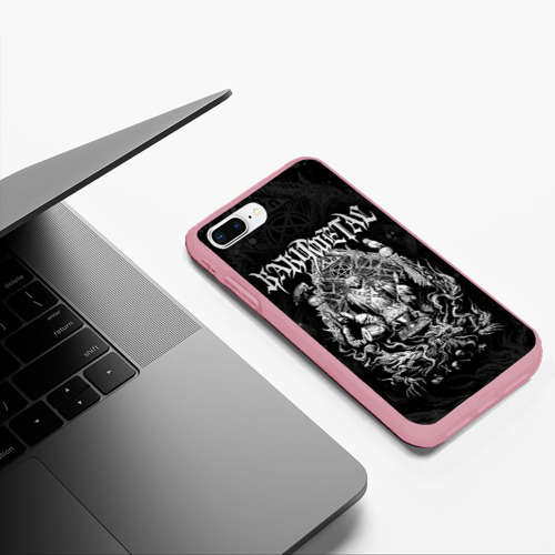 Чехол для iPhone 7Plus/8 Plus матовый Babymetal, цвет баблгам - фото 5