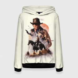 Женская толстовка 3D Red dead Redemption 2 Art
