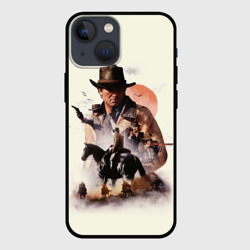 Чехол для iPhone 13 mini Red dead Redemption 2 Art