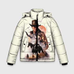 Зимняя куртка для мальчиков 3D Red dead Redemption 2 Art