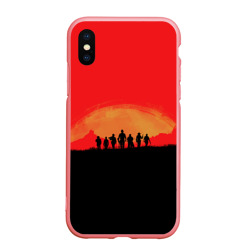 Чехол для iPhone XS Max матовый RDR2 Team