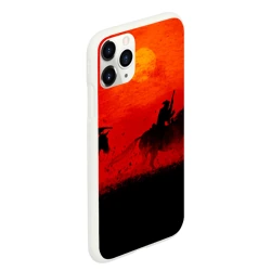 Чехол для iPhone 11 Pro Max матовый RDR2 Online Battle - фото 2