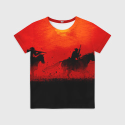 Детская футболка 3D RDR2 Online Battle