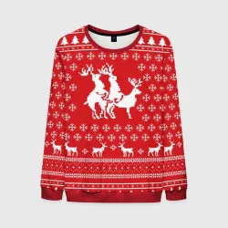 СВИТЕР С ОЛЕНЯМИ