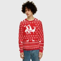 СВИТЕР С ОЛЕНЯМИ