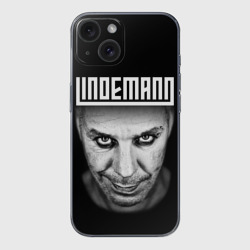 Чехол для iPhone 15 силиконовый с защитой камеры Lindemann
