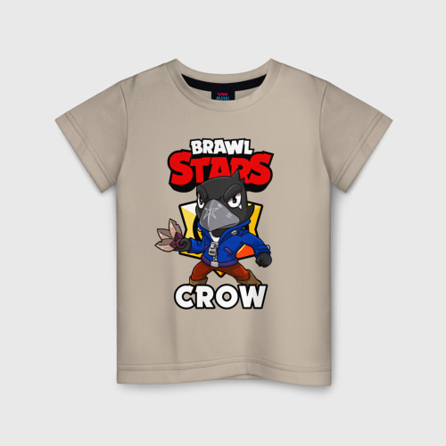 Детская Футболка Brawl Stars crow (хлопок)