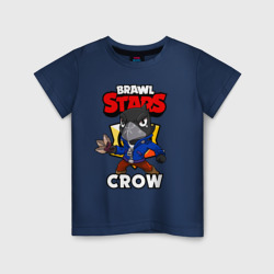 Детская футболка хлопок Brawl Stars crow