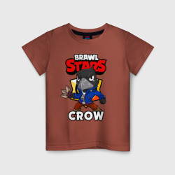 Детская футболка хлопок Brawl Stars crow