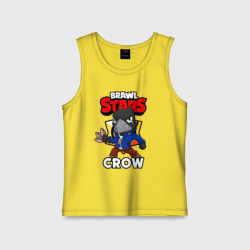 Детская майка хлопок Brawl Stars crow